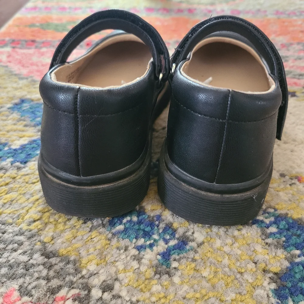 Flynn O'hara and Children's Place Black Kids' Uniform Mary Jane Shoes - …